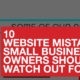 10 Bad Web Design Mistakes Small Business Owners should avoid